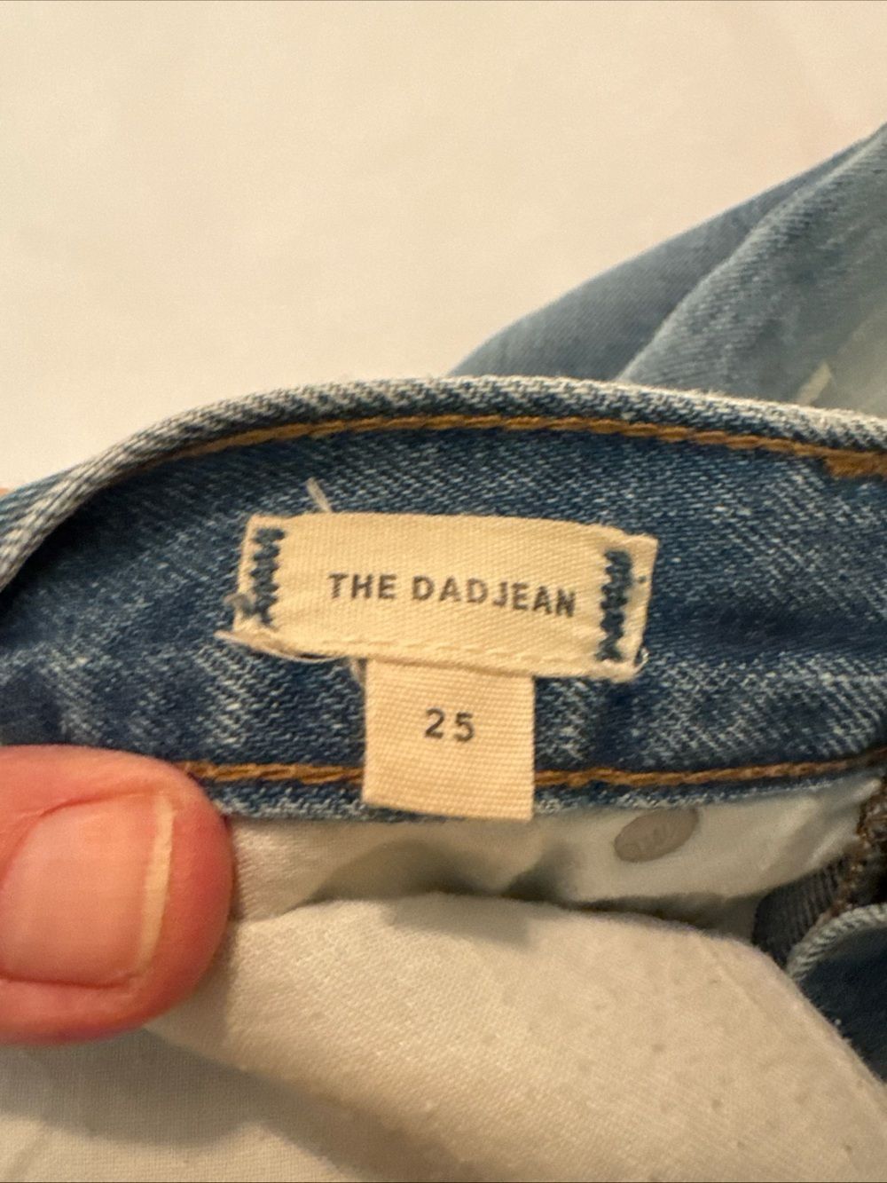 Madewell Women's Blue and Navy Jeans - Picture 8 of 10